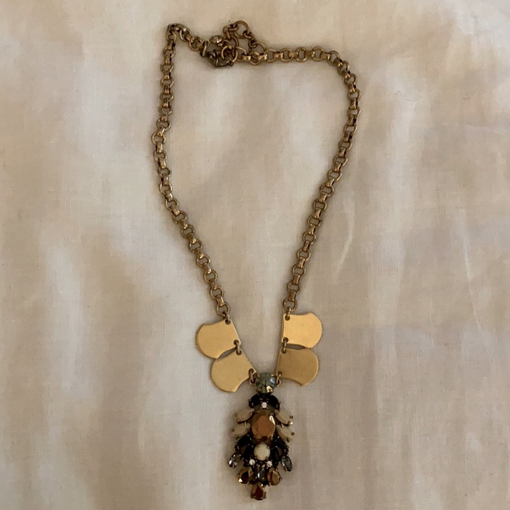 J Crew gold necklace
